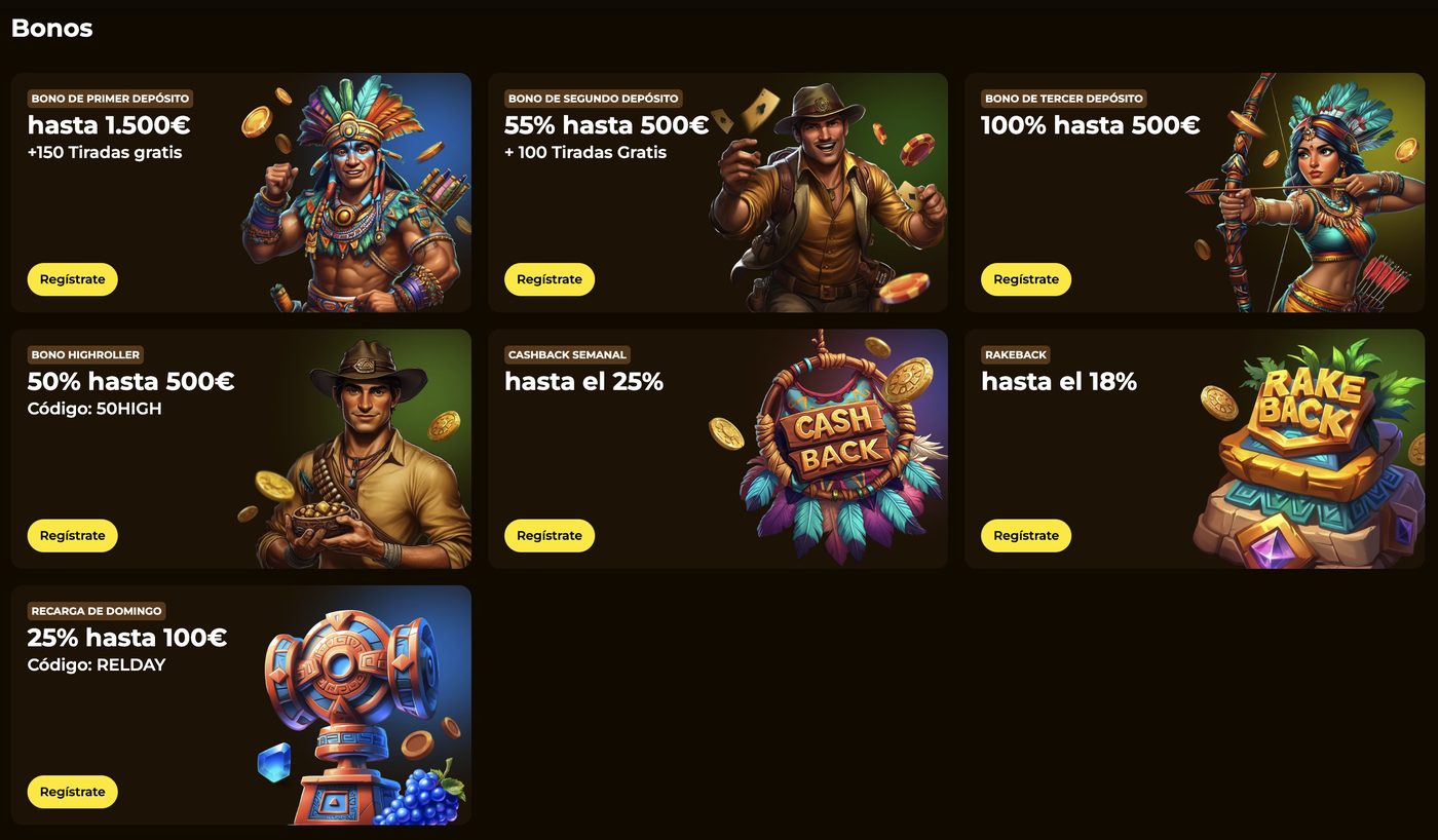 Promotions page